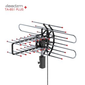 TA-851 PLUS 360 Degree Rotating UV Dual 174-860MHz 22-38dB Outdoor Antenna With Accessory Package