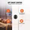 VEVOR Smart Door Knob, Biometric Door Lock Bluetooth Smart Lock, Fingerprint Smart Lock with APP Control, Easy Installation Door Lock