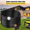 VEVOR 30Ft 50 Amp Generator Extension Cord STW 6/3 + 8/1 Generator Cord 125V 250V Generator Power Cord N14-50P & SS2-50R & CS6364 Twist Lock Connector