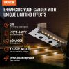 VEVOR LED Hardscape Lighting, 6.8 Inch Retaining Wall Lights, 3W 12V-24V AC/DC Low Voltage Paver Light, IP68 Waterproof Outdoor Step Lights