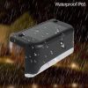 Solar LED Bright Deck Lights 4 Pcs Outdoor Garden Patio Railing Decks Path Lighting