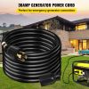 VEVOR BestWelder Generator Extension Cord 20 Foot 10 Gauge Extension Wire 30 Amp 125V/250V SJTW Cable 4 Wire Generator Cord 4 Wire Generator Cord