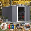 Outdoor Storage Shed 8 x 12 FT Large Metal Tool Sheds