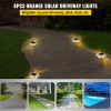 Vevor Driveway Lights, 8-Pack Solar Driveway Lights with Switch Button, Solar Deck Lights Waterproof